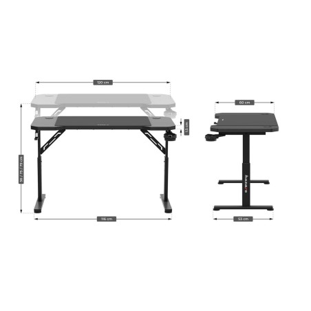 Scrivania Huzaro HZ-Hero 2.6 Black