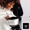 Caffettiera Americana Taurus Verona inox 12 tazas 1000 W Nero