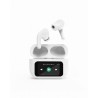 Auricolari GEMBIRD TWS-LCD-ANC-01-W Bianco