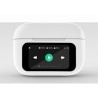 Auricolari GEMBIRD TWS-LCD-ANC-01-W Bianco