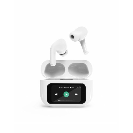 Auricolari GEMBIRD TWS-LCD-ANC-01-W Bianco