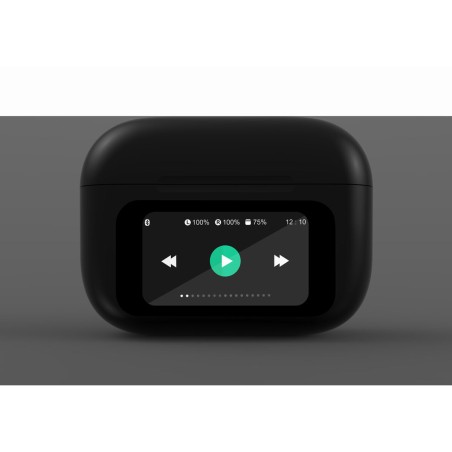Auricolari GEMBIRD TWS-LCD-ANC-01-BK Nero