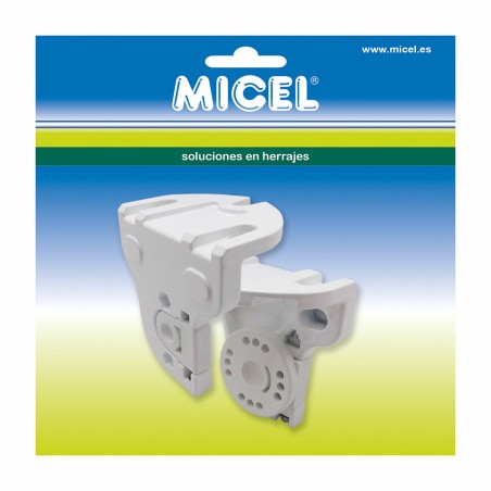 Supporto per tenda da sole Micel TLD03 Bianco 11,3 x 8,5 x 11 cm Asse