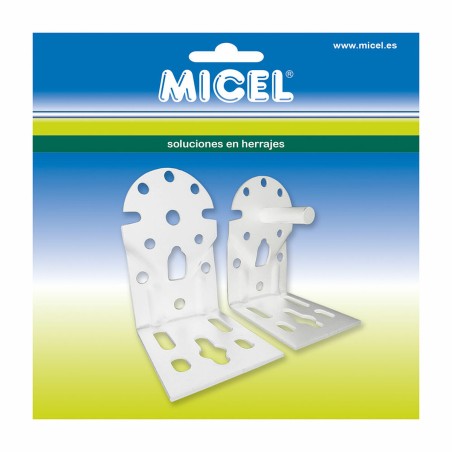 Supporto per tenda da sole Micel TLD08 Bianco 6,5 x 8,6 x 10,8 cm Asse