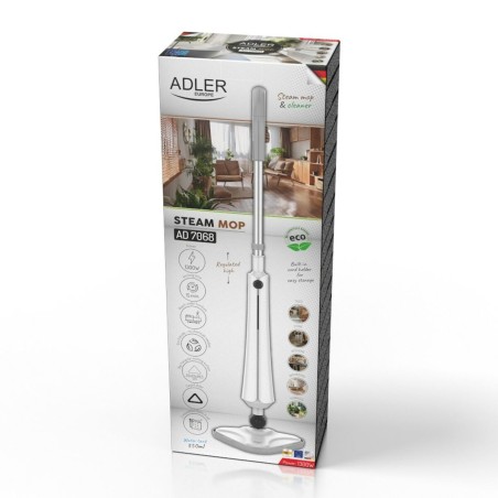 Scopa Elettrica a Vapore Adler AD 7068 1300 W