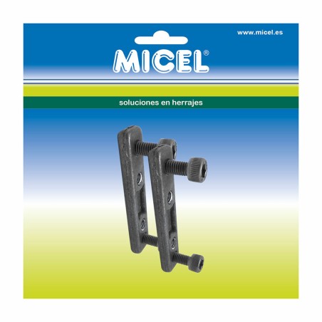 Piastra di fissaggio Micel TLD25 65 x 14,5 x 6 mm Tenda Inferiore