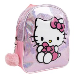 Zaino per Bambini Hello Kitty Rosa 20 x 23 x 8 cm