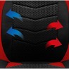 Sedia Gaming Huzaro FORCE 2.5 Nero Rosso Nero Rosso