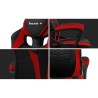 Sedia Gaming Huzaro FORCE 2.5 Nero Rosso Nero Rosso