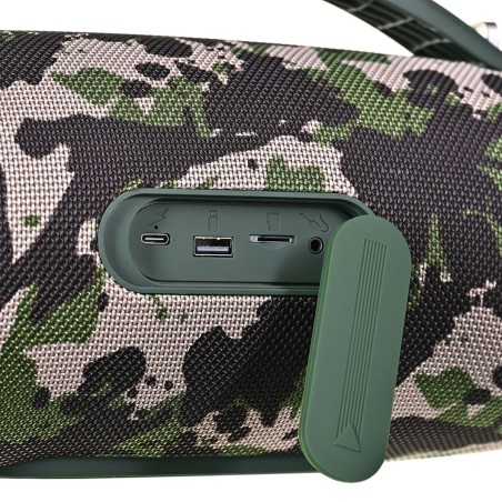 Altoparlante Bluetooth Portatile Hoco HA4 camouflage green