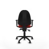 Sedia da Ufficio Piqueras y Crespo B1D01RP Rosso