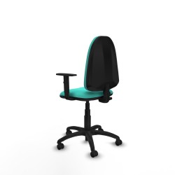 Sedia da Ufficio Piqueras y Crespo B1D01RP Turchese