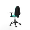 Sedia da Ufficio Piqueras y Crespo B1D01RP Turchese