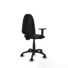 Sedia da Ufficio Piqueras y Crespo B1D01RN Grigio scuro