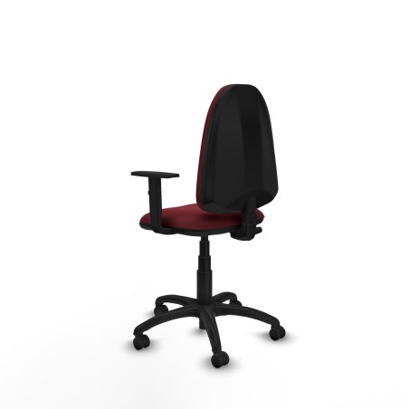 Sedia da Ufficio Piqueras y Crespo B1D01RP Rosso Granato
