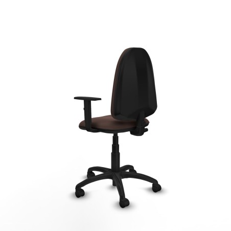 Sedia da Ufficio Piqueras y Crespo B1D01RN Marrone scuro