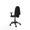 Sedia da Ufficio Piqueras y Crespo B1D01RN Marrone scuro