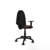 Sedia da Ufficio Piqueras y Crespo B1D01RN Marrone scuro