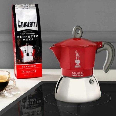 Caffettiera Italiana Bialetti 0006944/NP Rosso Metallo Alluminio 150 ml
