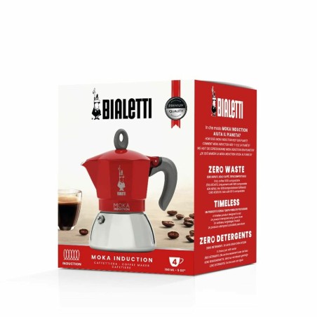 Caffettiera Italiana Bialetti 0006944/NP Rosso Metallo Alluminio 150 ml