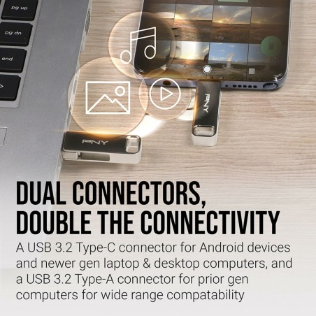 Memoria USB PNY P-FDI64GDULINKTYC-GE