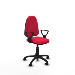 Sedia da Ufficio Piqueras y Crespo BFN01RN Rosso