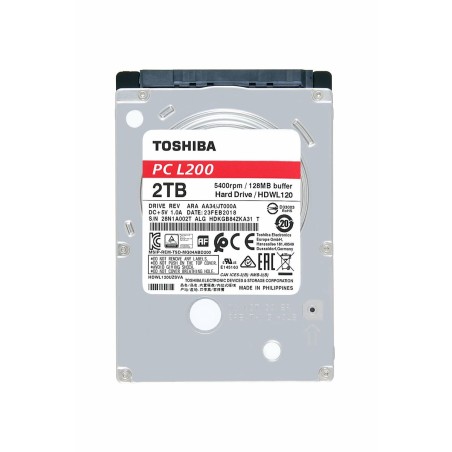 Hard Disk Toshiba HDKGB91ZKA01T 2,5" 2 TB