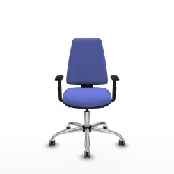 Sedia da Ufficio Piqueras y Crespo B1D056G Azzurro Chiaro