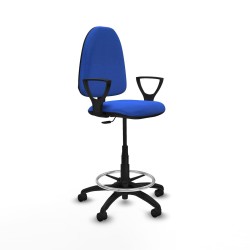 Sedia da Ufficio Piqueras y Crespo BFN01RN Azzurro Alta
