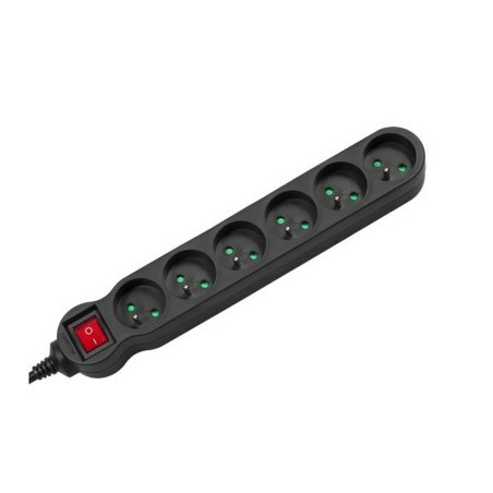 Multipresa 6 Prese con Interruttore MacLean MCE225 2300 W (1,5 m)