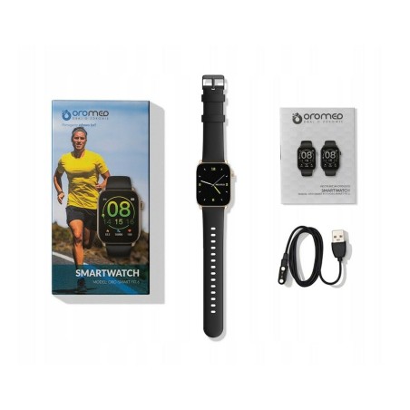 Smartwatch Oromed ORO SMART FIT 6 Nero Dorato 1,69"
