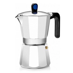Caffettiera Italiana Monix 5300045872 Argento Alluminio 6 Tazze