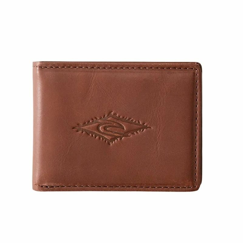 Portafogli Uomo Rip Curl Raw Energy Rfid Slim Marrone Portafogli Uomo Rip Curl Raw Energy Rfid Slim Marrone
