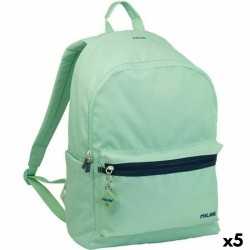 Zaino Casual Milan Verde 22 L 41 x 30 x 18 cm (5 Unità)