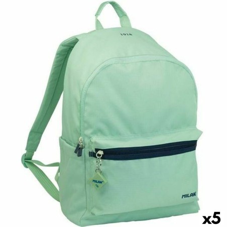 Zaino Casual Milan Verde 22 L 41 x 30 x 18 cm (5 Unità)