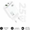Caricabatterie per Auto Subblim SUBCHG-6G2510 Bianco
