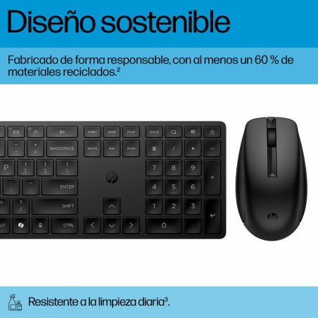 Tastiera e Mouse HP 4R009UT Nero