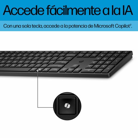 Tastiera e Mouse HP 4R009UT Nero