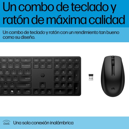 Tastiera e Mouse HP 4R009UT Nero