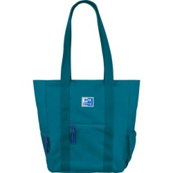 Borsa Oxford B-TRENDY AQUA Azzurro 34 x 31 x 12 cm (5 Unità)