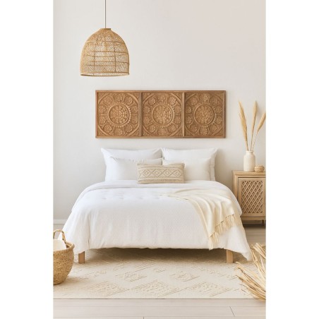 Testiera del Letto Home ESPRIT Naturale 162,5 X 3,5 X 60 CM