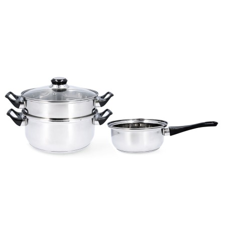 Batteria da Cucina Quid Habitat Acciaio 3 Pezzi