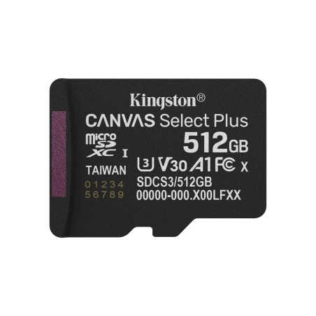 Scheda Di Memoria Micro SD con Adattatore Kingston SDCS3/512GB 512 GB