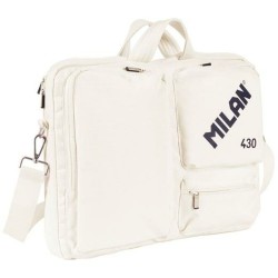Valigetta per Portatile Milan Beige 42 x 34 x 9 cm