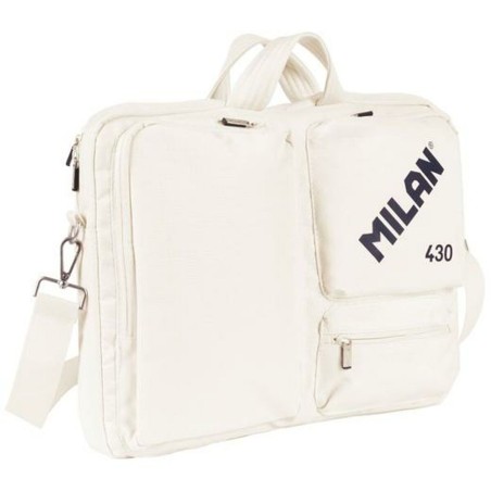 Valigetta per Portatile Milan Beige 42 x 34 x 9 cm