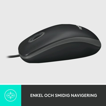 Mouse Logitech 910-006652 Nero 1000 dpi