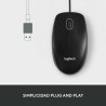 Mouse Logitech 910-006652 Nero 1000 dpi