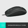 Mouse Logitech 910-006652 Nero 1000 dpi
