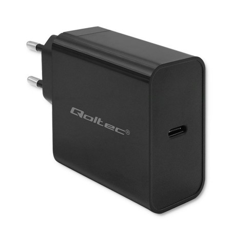 Caricabatterie da Parete Qoltec 52379 Nero 65 W (1 Unità)