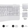 Tastiera e Mouse Subblim SUBKBC-DCOPW1 Bianco